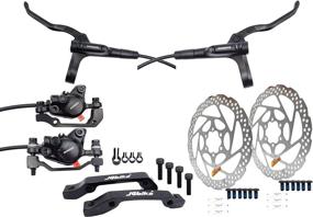 img 4 attached to 🚵 Ultimate Upgrade: JGbike Shimano MT200 MTB Hydraulic Disc Brake Set - Enhance Your Mountain Bike's Performance!