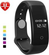 golingyea h30 fitness tracker: waterproof smart band with heart rate monitor, step counter, and calorie counter - ideal for kids, women & men on android iphone логотип