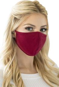 img 4 attached to Unisex Reusable Fabric Face Covering for Better SEO