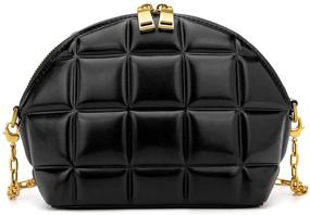 img 4 attached to 👜 Женская плечевая сумка KingTo с кошельком - Стильные женские сумки