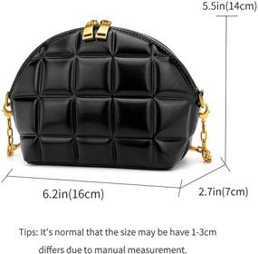 img 1 attached to 👜 Женская плечевая сумка KingTo с кошельком - Стильные женские сумки