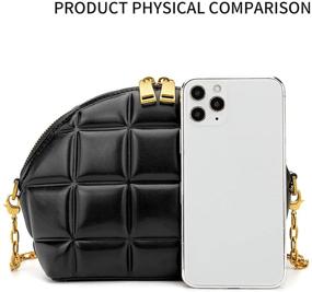 img 2 attached to 👜 Женская плечевая сумка KingTo с кошельком - Стильные женские сумки