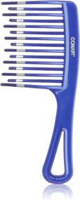 img 1 attached to 💆 Conair Comb Detangle: Великолепное средство для расчесывания волос, 3.2 унций, цвета варьируются - 1 пакет