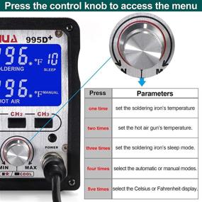 img 2 attached to 🔥 YIHUA 995D Rework Soldering Station: Superior Performance for Precision Work