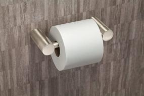 img 2 attached to 🚽 Premium Quality Moen YB0408BN Brushed Toilet Holder: A Must-Have Bathroom Accessory