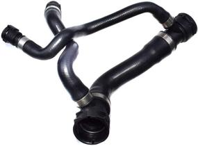 img 3 attached to BMW E60 E61 Upper Radiator Hose 17127546064: Specifically for Automatic Transmission Cars, Ideal for 525I, 525Xi, 528I, and 530I