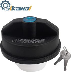 img 3 attached to 🔒 Sikawai Locking Gas Cap 10504 31780 77300-47020 Fuel Tank Filler Cap - Compatible with Toyota 4Runner, Camry, FJ Cruiser, Tundra, Sequoia, Nissan Frontier, Altima, Armada, Chevy Impala, Malibu, and More