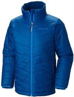 columbia sportswear mighty lite jacket for boys logo