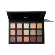 gilded nude hyper pigmented eyeshadow palette- enhance your everyday look with 15 natural makeup colors! logo