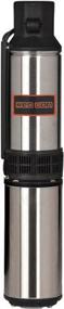 img 3 attached to 🦁 Red Lion 14942405 Stainless Steel Submersible Deep Well Pump with Control Box, 1/2-HP 12-GPM 3-Wire 230-Volt