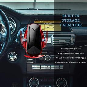 img 2 attached to Car Wireless Charger Included Auto Clamping