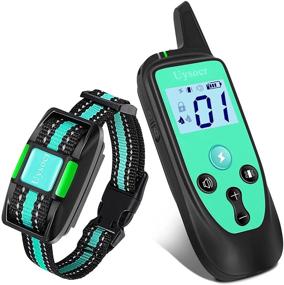 img 4 attached to 🐶 Uysocr Dog Training Collar: Remote Control, Waterproof, 3350Ft Range, 3 Training Modes for Large, Medium, and Small Dogs