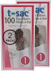 img 4 attached to 🍵 Magic Teafit Modern Tea Filter Bags - 200 Disposable Infusers, Size 1 - 2 Boxes, Heat Sealable and Natural - Convenient No-Cleanup Solution for Tea, Coffee & Herbs