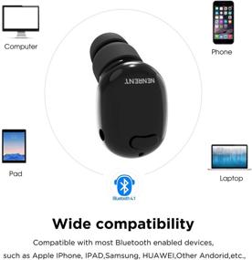 img 1 attached to Смартфоны NENRENT Bluetooth Invisible Hands Free