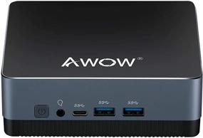 img 4 attached to AWOW NYi5 Mini PC - Core i5 8GB RAM, Intel Core i5-5257u (up to 3.1GHz), Windows 10 Pro, 256GB M.2 SSD, Dual Display 4K@30Hz, SATA 3, USB3.0, Gigabit Ethernet, HDMI1.4, BT4.2, Type-C