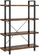 vasagle industrial bookshelf bookcase standing логотип