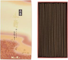 img 4 attached to 🌸 Nippon Kodo Eiju Meiko Incense, Cinnamon and Amber, Brown, 16x8.5x3.5 cm - Perfect for enhancing relaxation and ambiance!