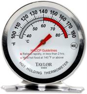 🌡️ accurate and reliable taylor precision 5980n professional series hot holding thermometer (nsf approved) – temperature range: 100° to 180°f logo