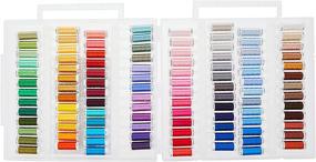 img 1 attached to 🧵 Sulky Rayon Embroiderer's Dream Collection #2 Original Slimline Thread Storage Box - 40 Wt: Organize Your Embroidery Threads with Style and Convenience