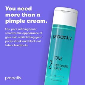 img 3 attached to Alcohol-Free Proactiv Hydrating Facial Toner for Sensitive Skin with Glycolic Acid and Witch Hazel - Balancing Acne Toner for Pore Tightening, Skin Hydration, and Impurity Removal, 6 oz.