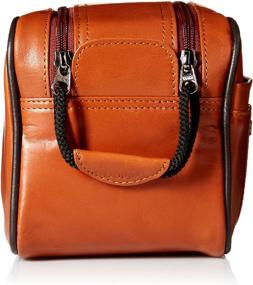 img 2 attached to Dopp Veneto Multi Zip Travel Kit Leather Travel Accessories
