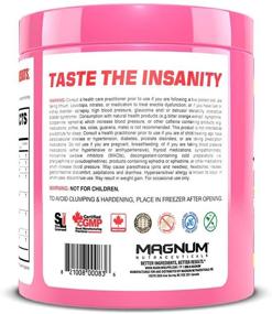 img 2 attached to 🍓 Magnum Nutraceuticals PRE-FO Pre-Workout Powder - 50 Servings: Strawberry Marshmallow Boost