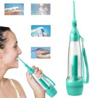 🚿 portable cordless water flosser for teeth, dental oral irrigator, water jet tips flosser, professional oral flusher, deep teeth cleaner - waterproof, ideal for home, travel, office logo