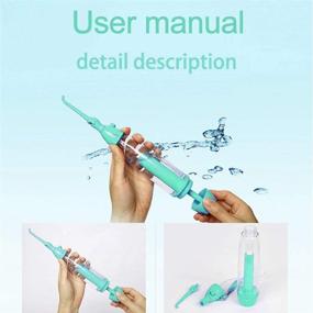 img 1 attached to 🚿 Portable Cordless Water Flosser for Teeth, Dental Oral Irrigator, Water Jet Tips Flosser, Professional Oral Flusher, Deep Teeth Cleaner - Waterproof, Ideal for Home, Travel, Office