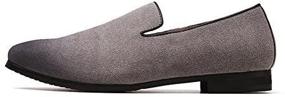 img 1 attached to 👞 Comfortable Leather Loafers: The Perfect Fashion Moccasins for Men in Loafers & Slip-Ons