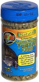 img 1 attached to 🐢 Zoo Med ZM-66 Sinking Mud & Musk Turtle Food - Premium 2.15oz Blend