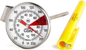 img 4 attached to 🌡️ CDN IRB220-F ProAccurate Insta-Read Beverage Thermometer: Accurate and Convenient 5-inch Stem