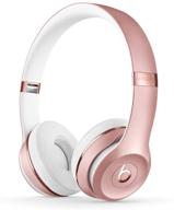 🎧 renewed beats solo3 wireless headphones - latest model in rose gold - mx442lla logo