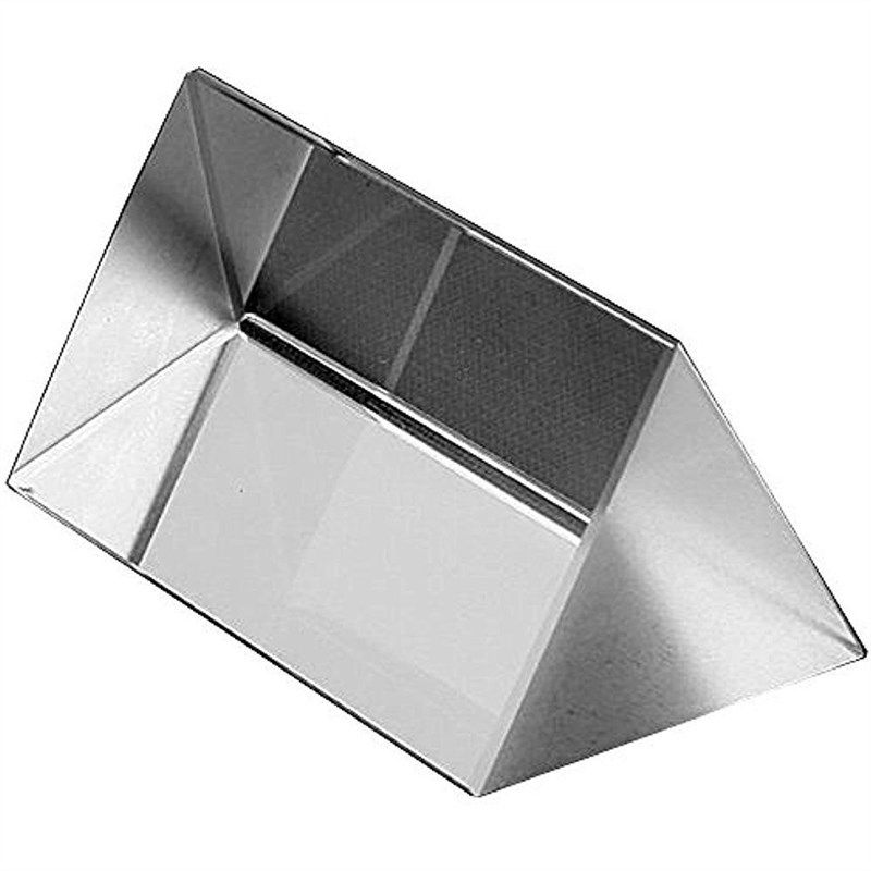 amlong crystal triangular teaching photography science education for optics 로고