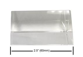 img 2 attached to 🔮 Amlong Crystal 2.5 inch Optical Glass Triangular Prism: Perfect for Teaching Light Spectrum Physics and Photography Prism, 60mm