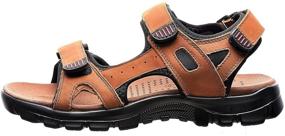 img 3 attached to Outdoor Hiking Sandals Athletic Sport