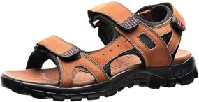 img 4 attached to Outdoor Hiking Sandals Athletic Sport