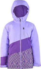 img 2 attached to Arctix Frost Insulated Winter Jacket for Girls