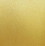 top-rated 12x12 glitter cardstock in gold - perfect for crafting logo