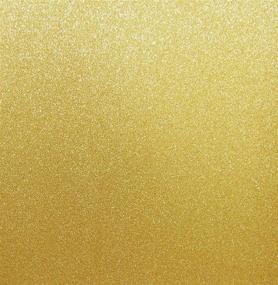 img 1 attached to Top-Rated 12x12 Glitter Cardstock in Gold - Perfect for Crafting