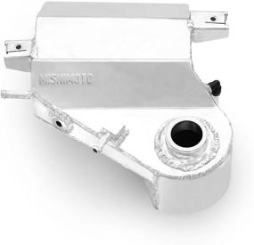 img 3 attached to 🚗 Mishimoto Polished Aluminum Degas Reservoir Tank Compatible With Ford 6.0 Powerstroke 2003-2007 MMRT-F2D-03P