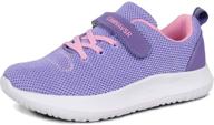 athletic sneakers running walking breathable girls' shoes in athletic logo