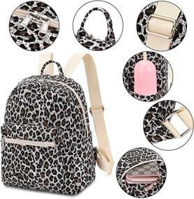 img 2 attached to Backpack Womens Fashion Bookbag Daypack Kids' Furniture, Decor & Storage