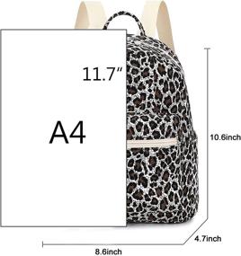 img 3 attached to Backpack Womens Fashion Bookbag Daypack Kids' Furniture, Decor & Storage