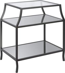 img 4 attached to Silverwood CPFT1379A Side Table Gunmetal
