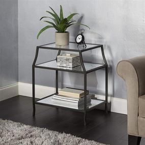 img 3 attached to Silverwood CPFT1379A Side Table Gunmetal