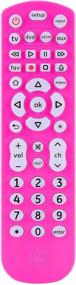 img 4 attached to 📱 GE Backlit Universal Remote Control for Samsung, Vizio, LG, Sony, Sharp, Roku, Apple TV, TCL, Panasonic, Smart TV, Streaming Players, Blu-Ray, DVD, 4-Device - Pink (Model: 44221)