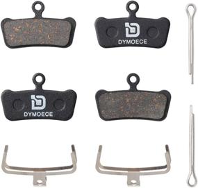 img 1 attached to 🚲 Dymoece 2 Pairs Bicycle Disc Brake Pads Compatible with Sram Guide, Elixir, Avid XO Trail - Resin, Semi-Metallic, Sintered Metal Brake Pads