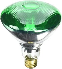 img 1 attached to 💡 Westinghouse Lighting Green 0441300 100W 120V Incandescent BR38 Light Bulb - 2000 Hours [1 Pack]