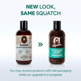 img 3 attached to 🌲 Discover the Power of Dr. Squatch Cypress Coast Shampoo for Men - Enhance Hair Volume, Health, and Hydration with Natural and Moisturizing Formula, Enriched with Organic Tea Tree Oil