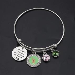 img 1 attached to HOLLP Sorority Jewelry Sisters Bracelet